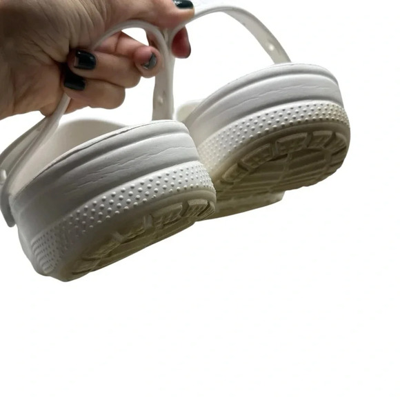 CROCS Disney 7 jibbitz charms stitch peach mickey today popcorn…size 12 - Picture 7 of 11